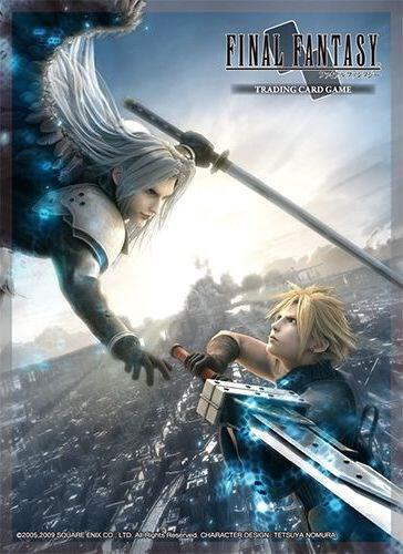 inal Fantasy TCG: Final Fantasy VII Advent Children (A) Deck Protectors (60-Pack) - Square Enix Card Sleeves